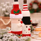 Christmas Wine Bottle Covers