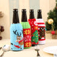 Christmas Wine Bottle Covers